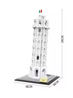 Конструктор Архитектура Пизанская башня 1580 деталей