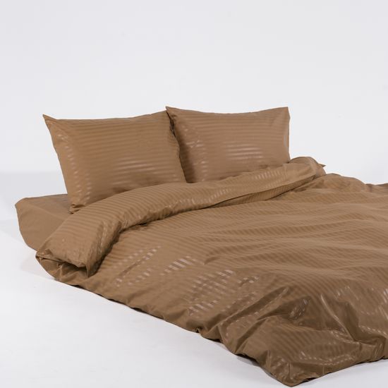 КПБ  Brown , Евро, 50х70, простыня 200х200х30. HOMY