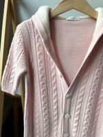 Кашемировый комбинезон-конверт Baby t, 68