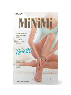 MiNiMi BRIO 20 носки (2 пары)