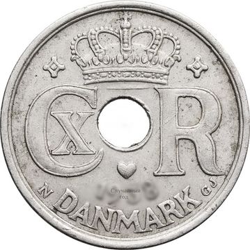 25 эре 1924-1947 Дания