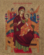 Икона на дереве ультрафиолетовая печать, золочение, поталь. Размер 13х16 см в ассортименте