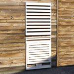 Стол садовый деревянный Эпларо откидной на стену, белый