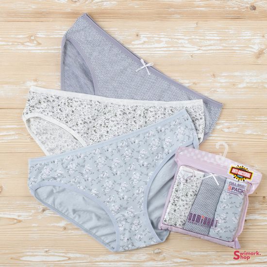 Трусики женские DOMINANT 55000-323, FULL BRIEF, 3 шт. в уп.
