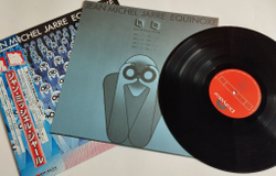 Винтажная виниловая пластинка LP Jean Michel Jarre Equinoxe (Japan 1979) (Obi)