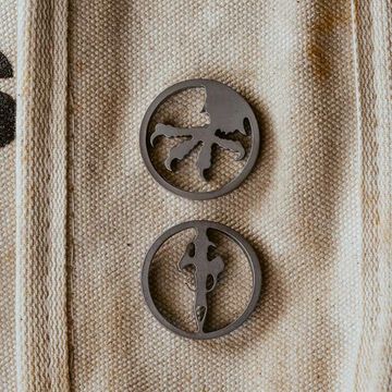 Брелок Microtech KEY CHAIN CLAW SILVER