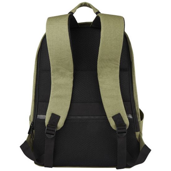Рюкзак для ноутбука 15,6 дюймов с защитой от кражи Joey объемом 18 л из брезента, переработанного по стандарту GRS