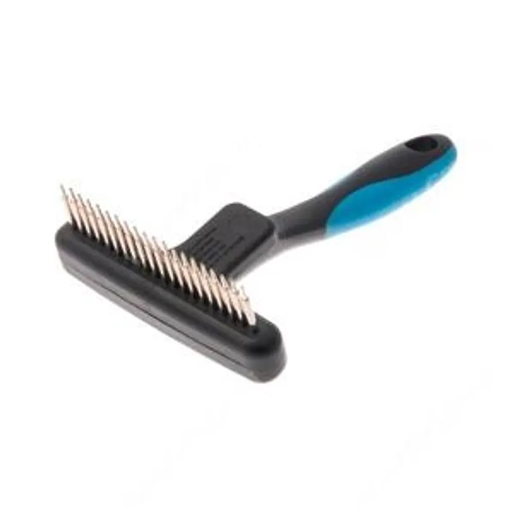 Расческа-грабли DeLIGHT, 20 плавающих бол. корот.зуб 46820S