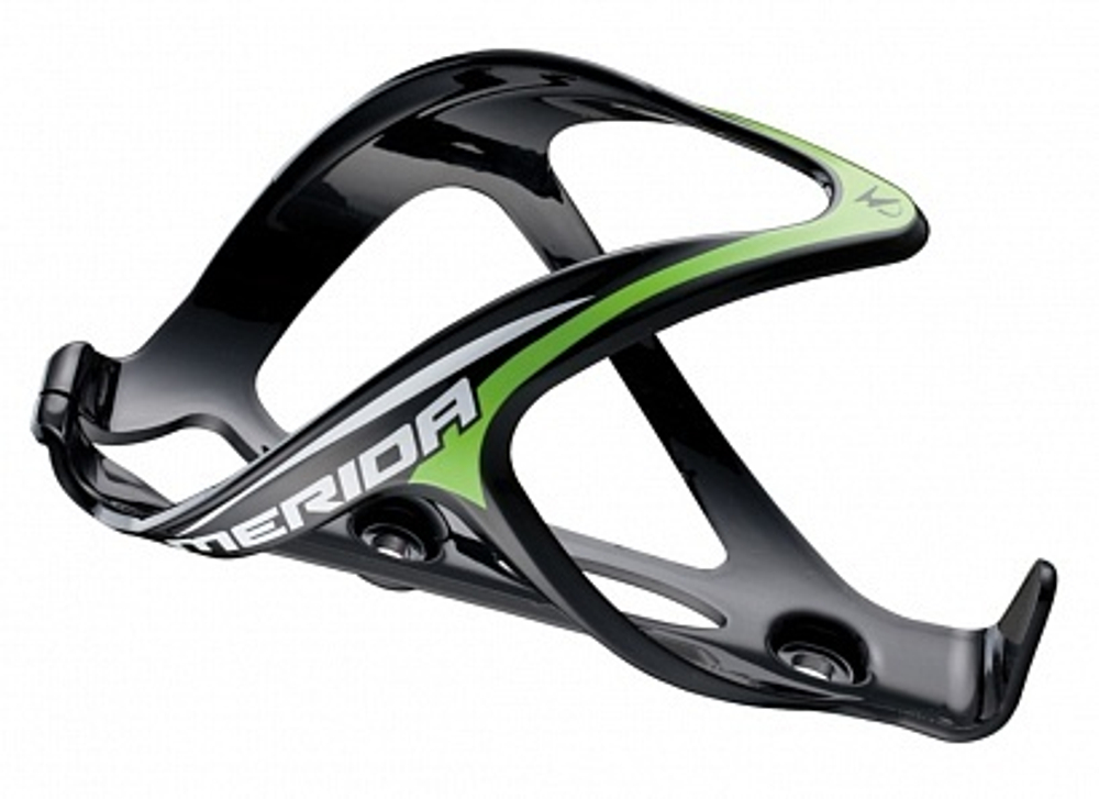 Флягодержатель Merida CL-078 Plastic black/green/white (2124002567)