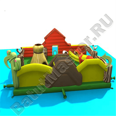 Коммерческий надувной батут "Маленькая ферма"
