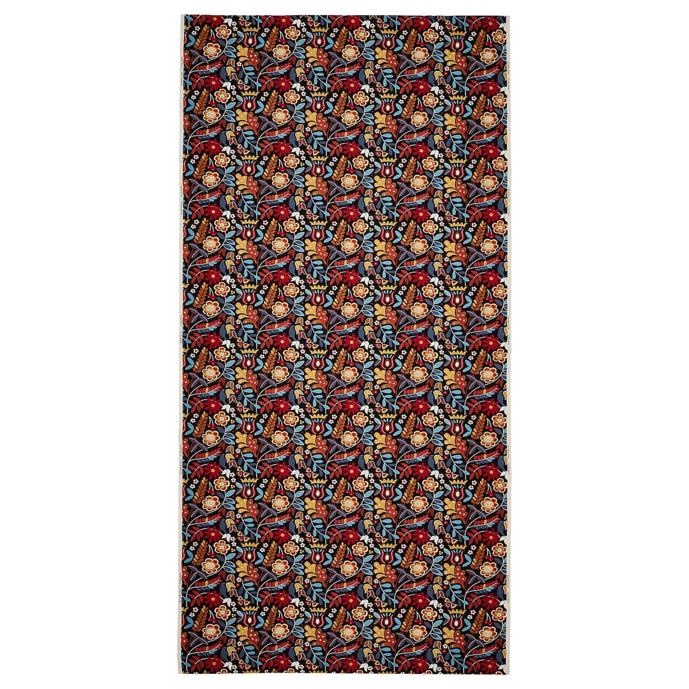 IKEA BLÅRAPUNKEL  (ИКЕА БЛÅРАПУНКЕЛ)  -  Ткань с отделкой, разноцветная, 150x300 см