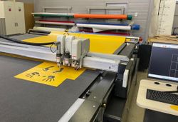 Услуги раскроя тканей на плоттере - на заказ