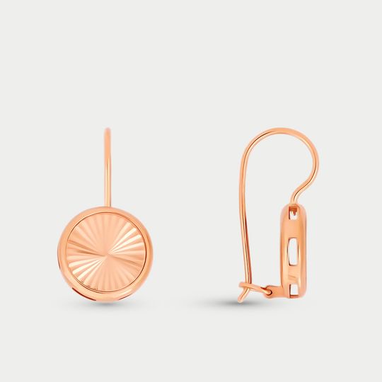 Серьги золотые