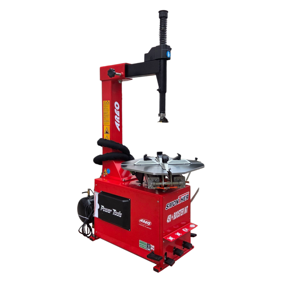 Станок шиномонтажный полуавтоматичнский cо взрывной подкачкой, диаметр дисков 12-24,5", AREO (Китай)