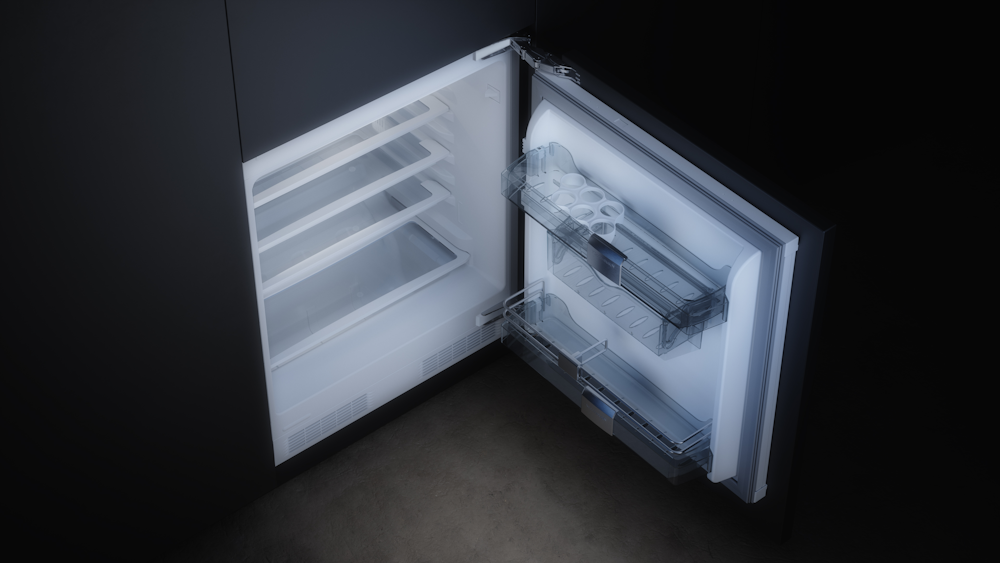 Встраиваемый холодильник с внутренней морозильной камерой Kuppersbusch FKU 1545.0i