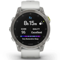 Умные часы Garmin Epix™ Gen 2 (010-02582-20) Sapphire - White Titanium