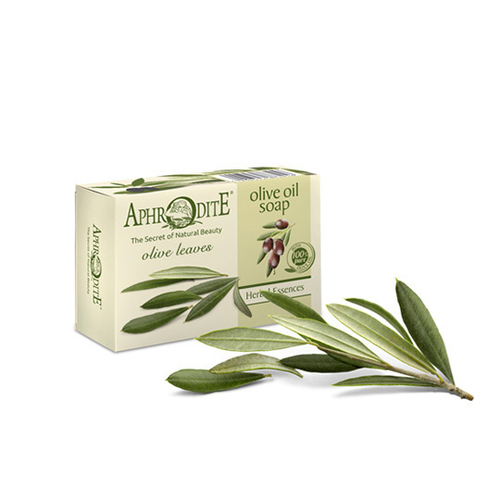 Мыло оливковое с листьями оливы Aphrodite 3х100г