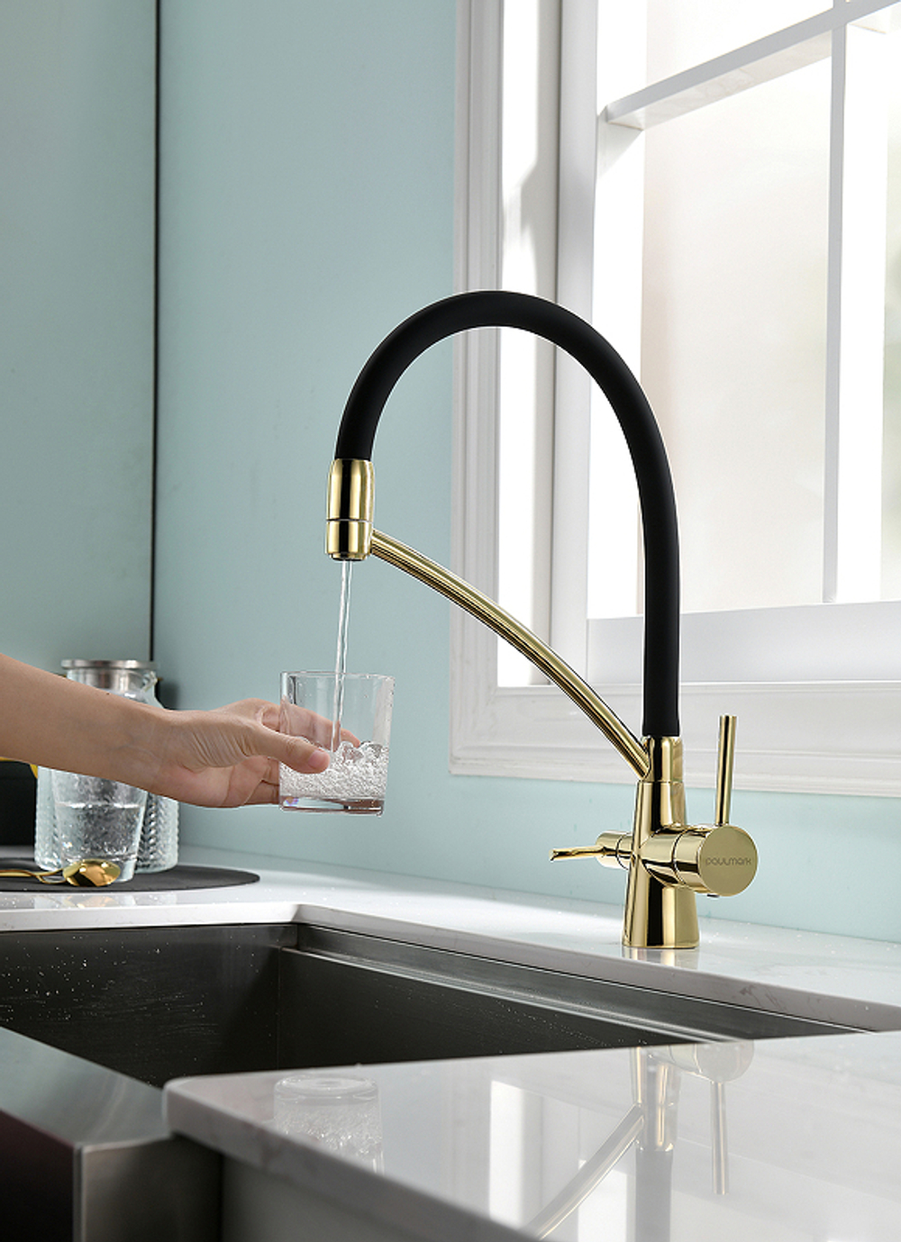 СМЕСИТЕЛЬ SIGEN 213111-G ЗОЛОТО