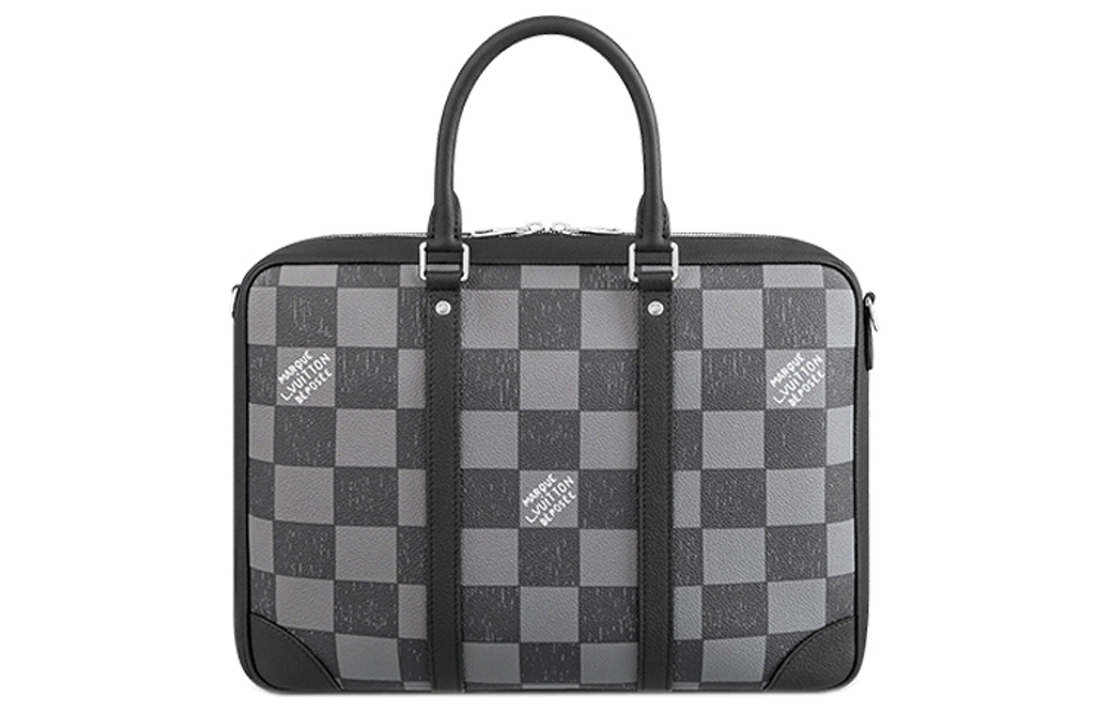 LOUIS VUITTON Sirius Briefcase Graphite