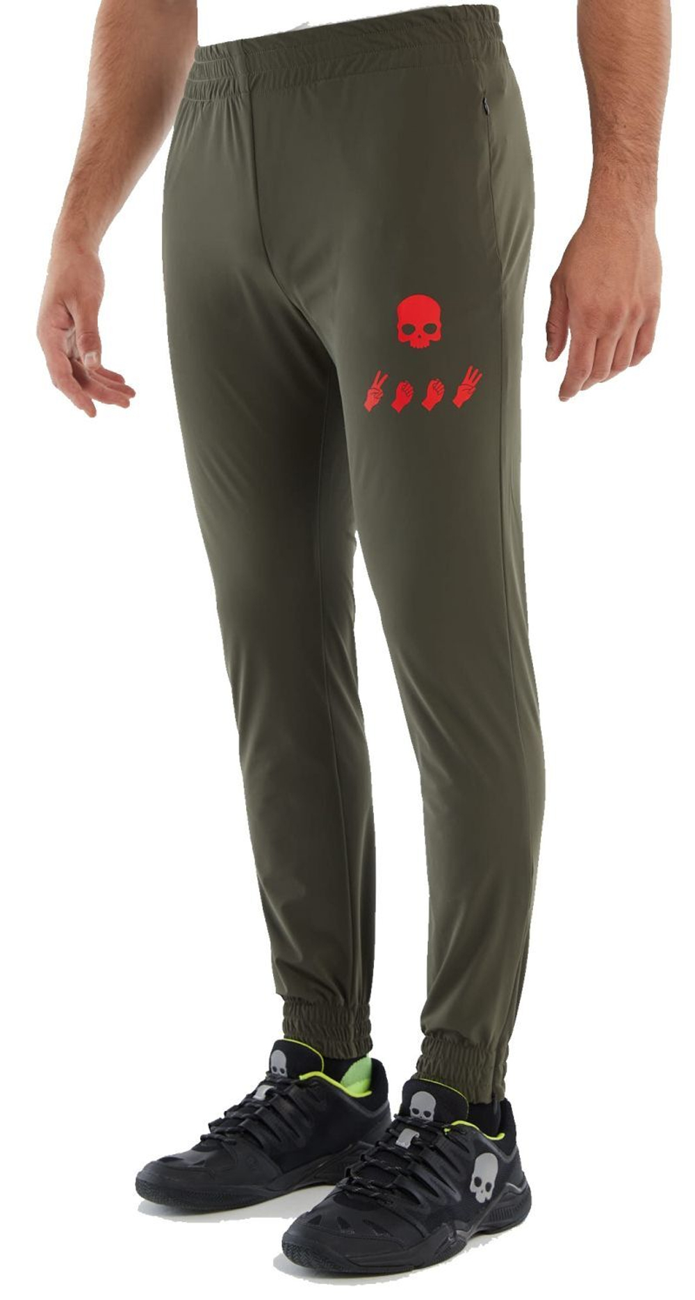 Мужские теннисные штаны Hydrogen Tech Pants - military green