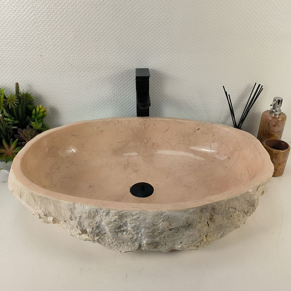 Раковина из мрамора Erozy Cream EM-65531 65*47*16 0880