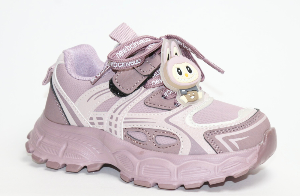 Кроссовки детские демисезонныее Пчёлка Доми арт. 6381-pink