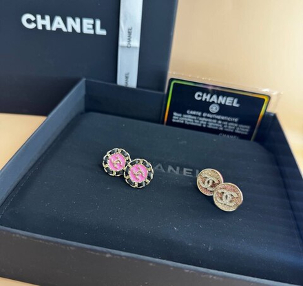 Серьги CHANEL