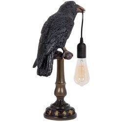 Светильник бытовой Ворон Рэйвен Черный Пепел Бронза