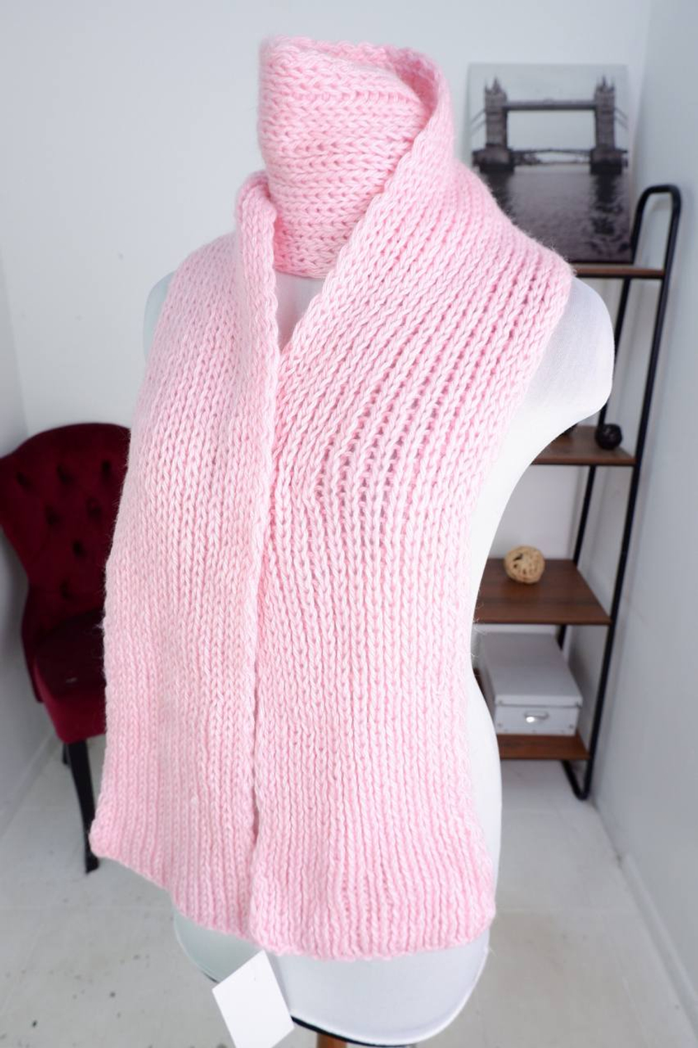 Шарф приятного оттенка