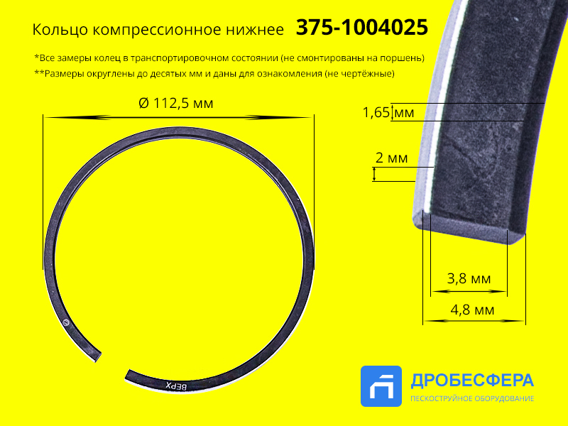 Ремкомплект колец РК 7