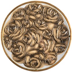 Столик декоративный Роза Сангрия Каштан