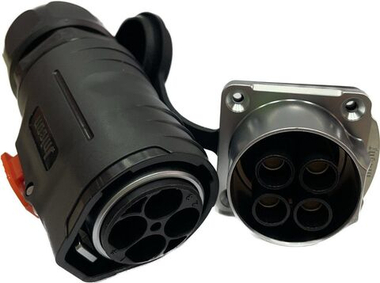 Водонепроницаемый разъем 4 pin 80А