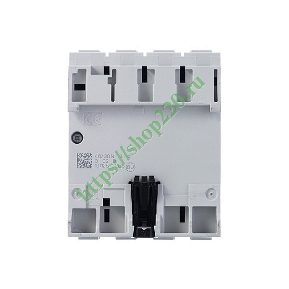 УЗО ABB F204 AC-40/0,3 4-х полюсное тип AC 40A 300mA 4 модуля (ВДТ) 2CSF204001R3400