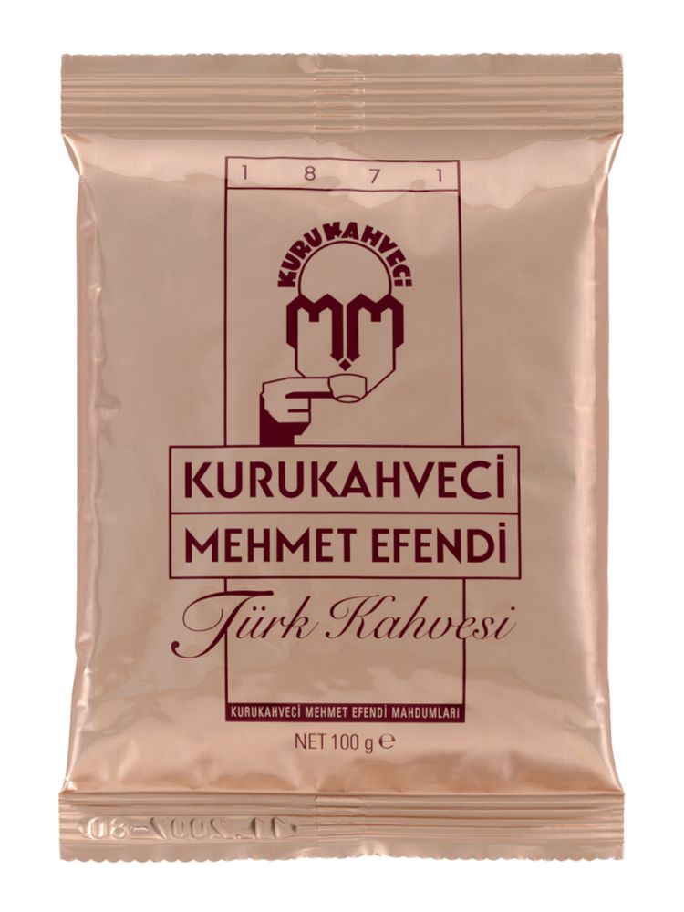 Кофе молотый Kurukahveci Mehmet Efendi 100 г 12 шт