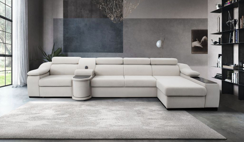 Монреаль диван модульный /Дельфин/уг «Г»«П»+«Д2р76Д»+«От76»+«П» Мореный дуб кат. 400 Бест 04 В тон