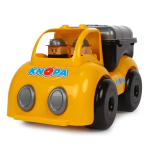 Машинка цистерна "Крепыш на стройке" 33 см (КНОПА)