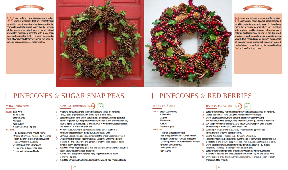 Wreaths. With how-to tutorials