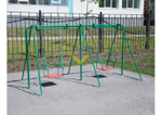 Качели простые двойные рама