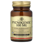 Solgar, Pycnogenol, 100 мг, 30 растительных капсул