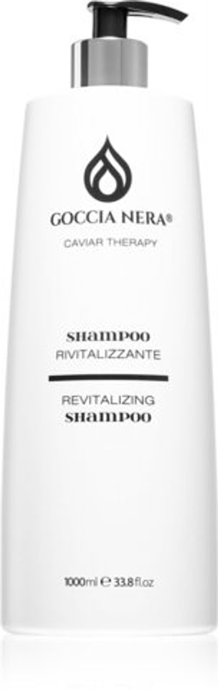 Goccia Nera Caviar Therapy - восстанавливающий шампунь /   1000  ml  / GTIN 8059304910012