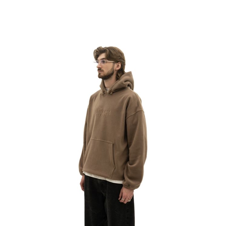 Худи UNIFORM New Fleece Locals, какао