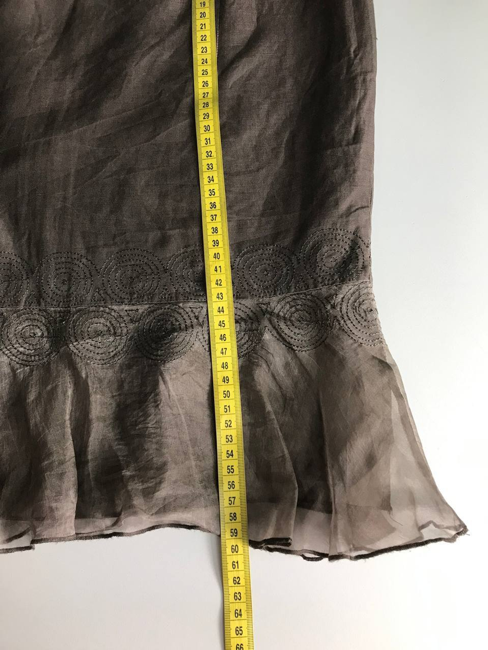 Юбка Alba Moda шелковая, маркировка 38, визуально на 44 размер