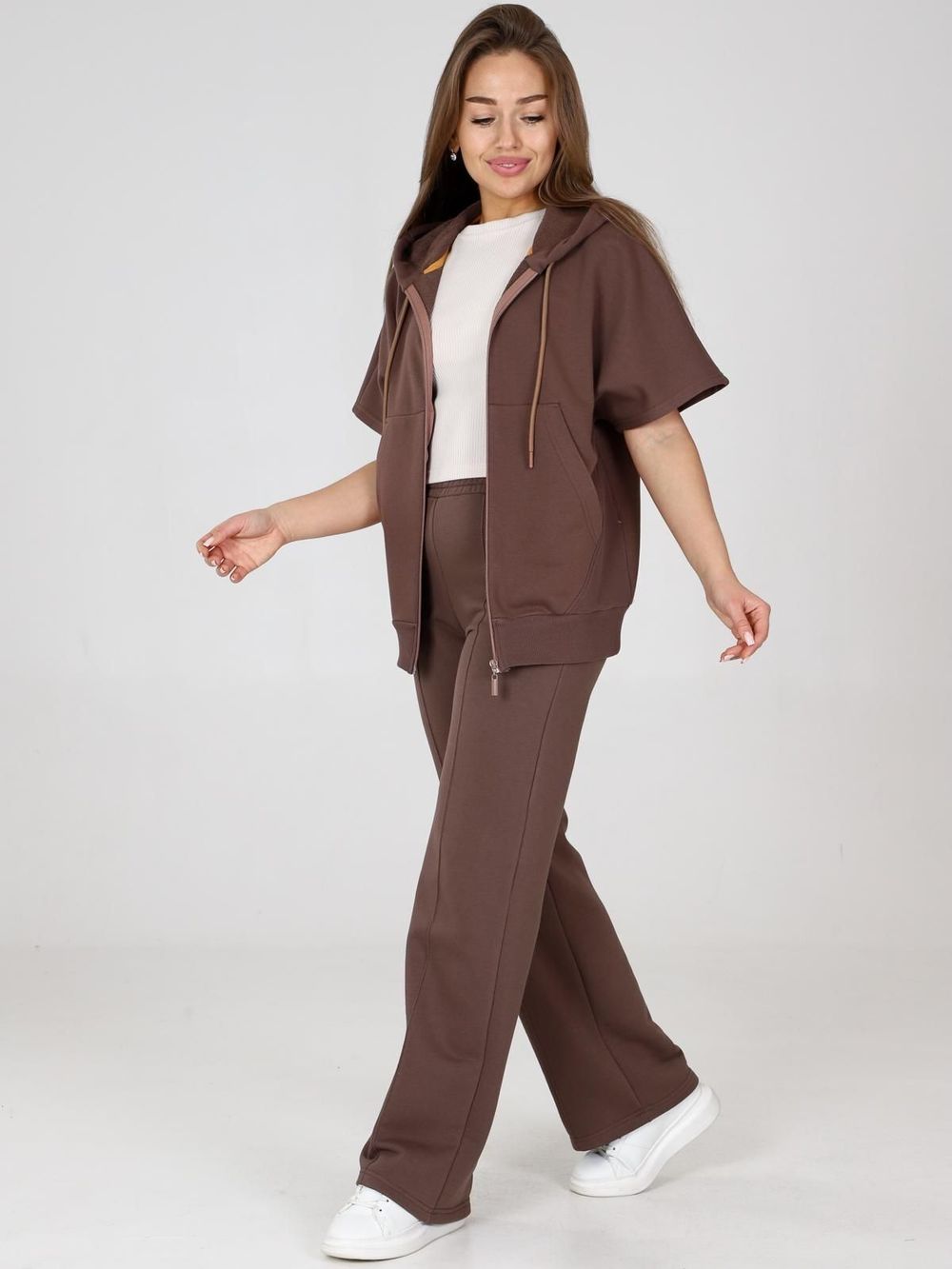 Варвара - жилет какао Iv-capriz (Акция)