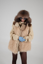 Жилет с мехом RIKKY