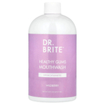 Dr. Brite, Жидкость для полоскания рта Healthy Gums, без спирта, ягоды, 473,17 мл (16 жидк. унц.)