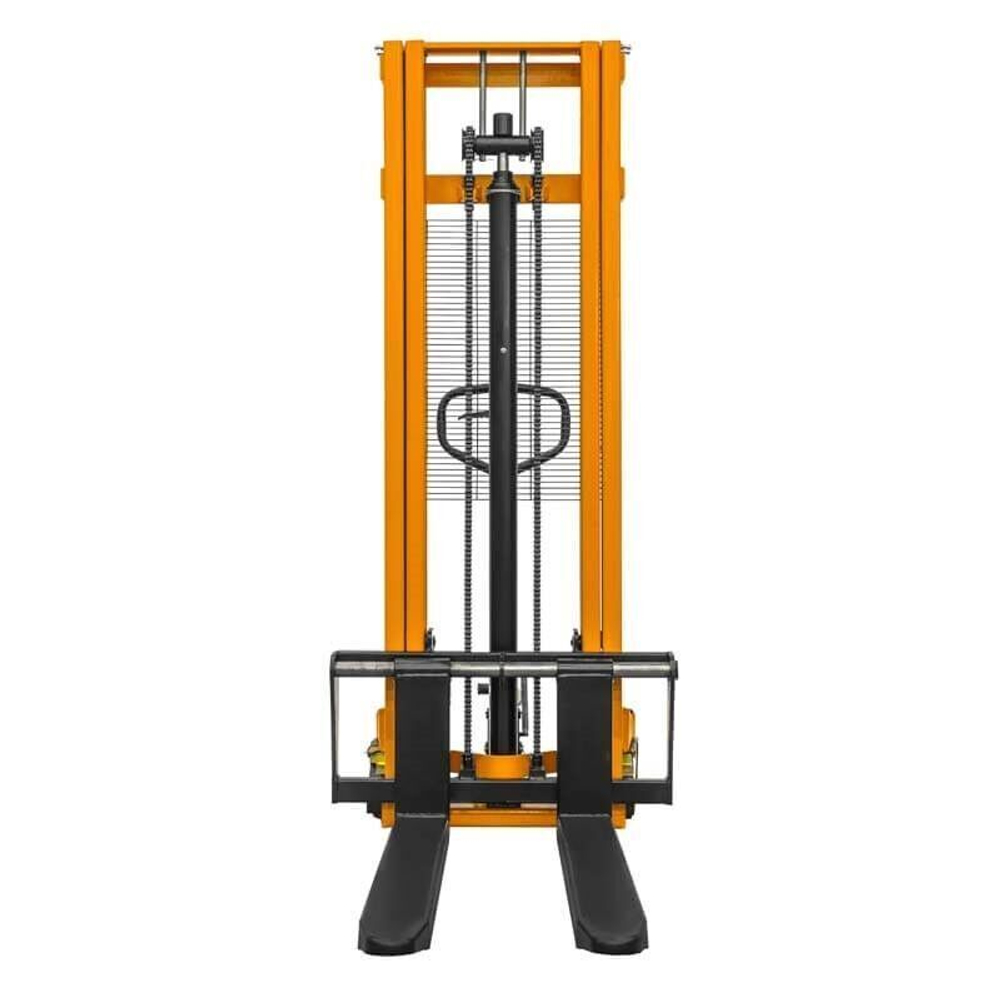 Ручной гидравлический штабелер SDJA 1530 (г/п 1.5 т, 3 м, раздвижные вилы) SMART