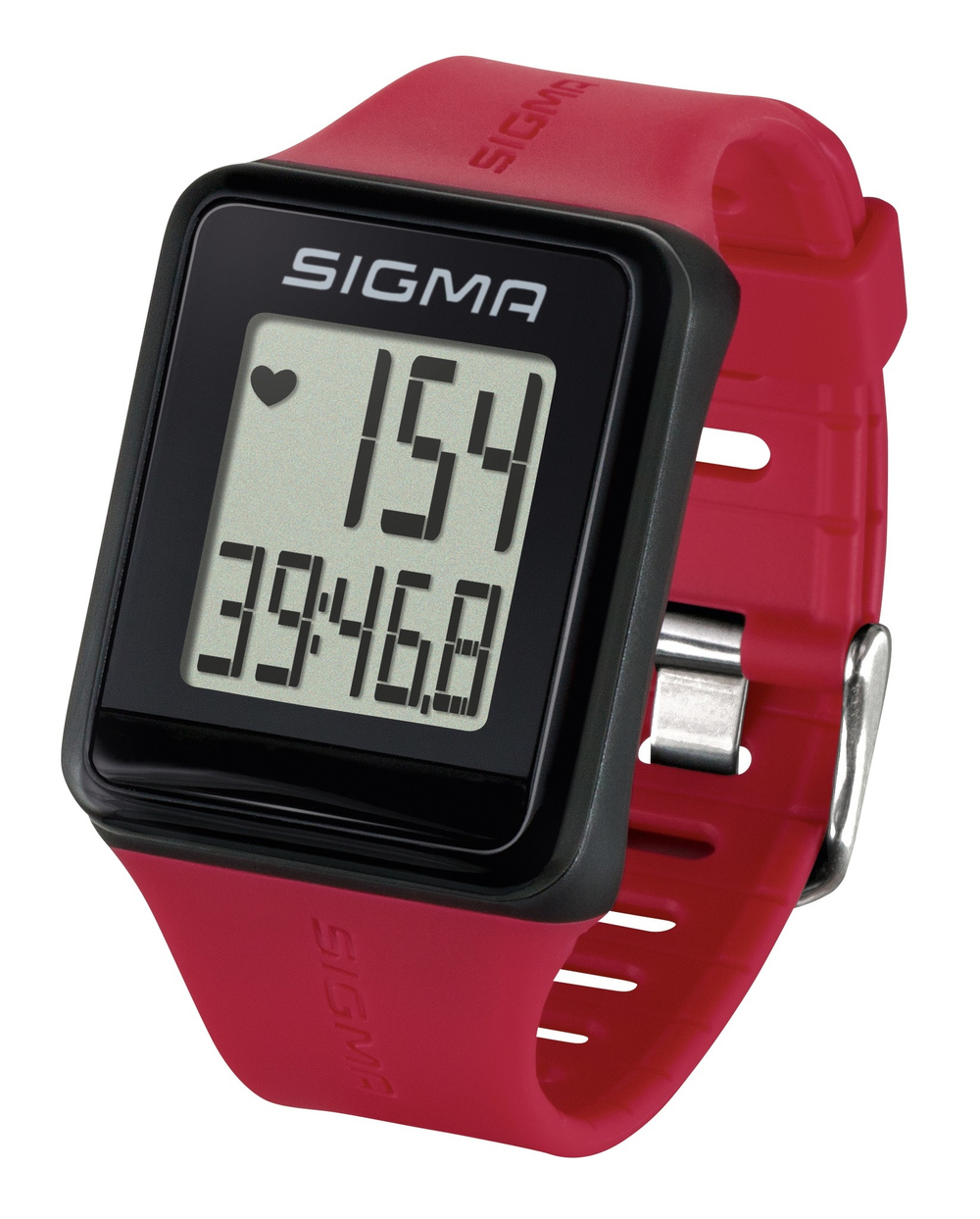 Пульсометр Sigma ID.GO красный (rouge)