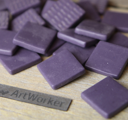 FLORY24 67 Стеклянная мозаика 24х24х5 мм, 0,5 кг