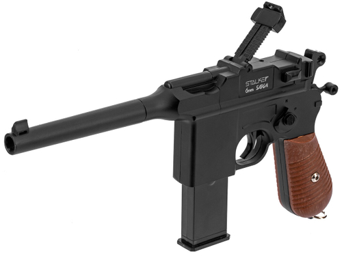 Пистолет пневматический Stalker SA96M Spring (Mauser C96), мини, к.6мм (SA-3307196M)