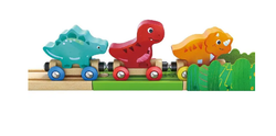 Детская игрушка "Железная дорога динозаврики " в контейнере